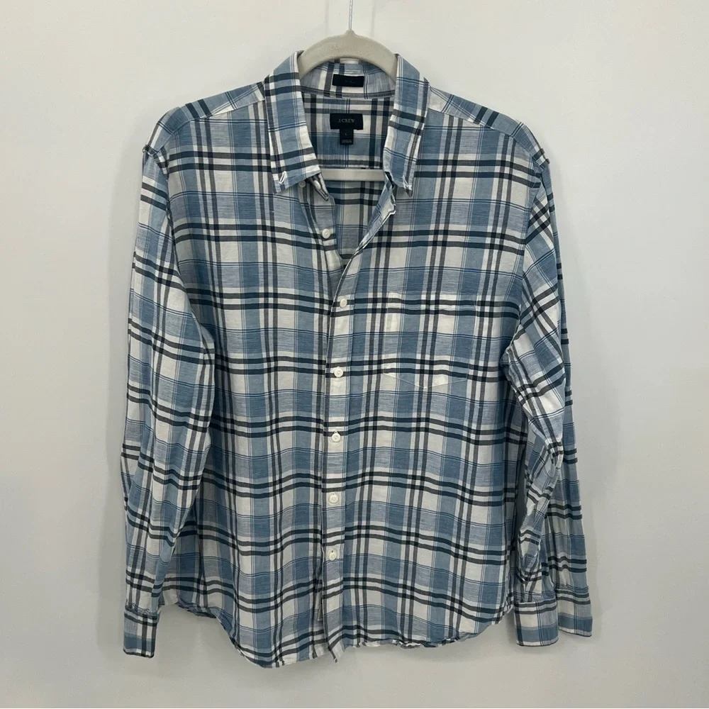J. Crew Baird McNutt linen blend shirt